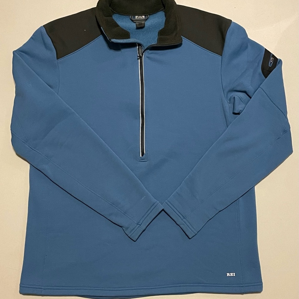 REI Men's Blue and Black Jacket